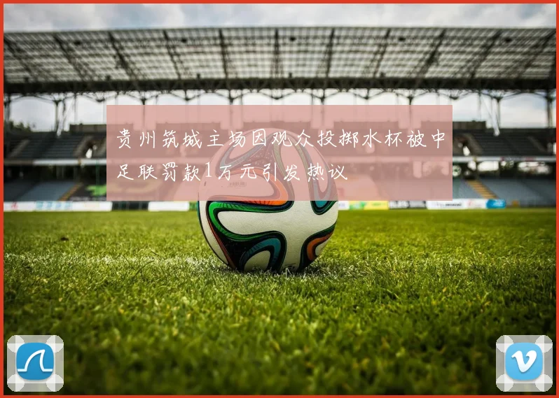 贵州筑城主场因观众投掷水杯被中足联罚款1万元引发热议